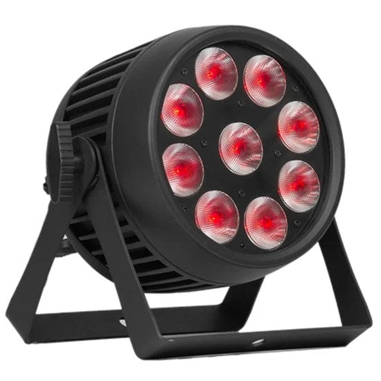 Hire-  PAR9X15O LED Outdoor Flat Pro Par 9x15W RGBW Stage Wash