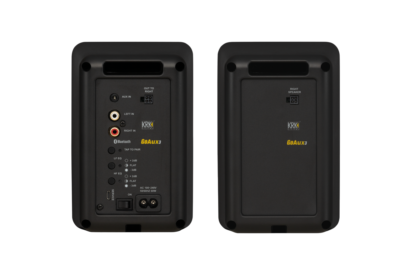 KRK Go Aux 3 2-Way 3" Portable Studio Monitors (Pair)