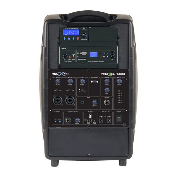 Parallel Audio - HELIX-158x – 150W Portable Battery PA System