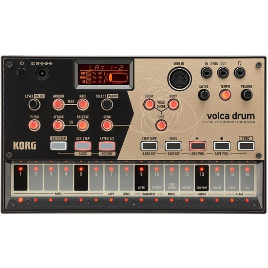 Korg Volca Drum Digital Percussion Synthesizer