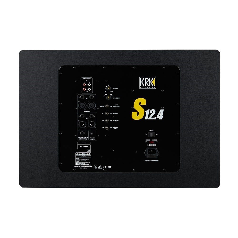 KRK S12.4 Active 12" Studio Subwoofer