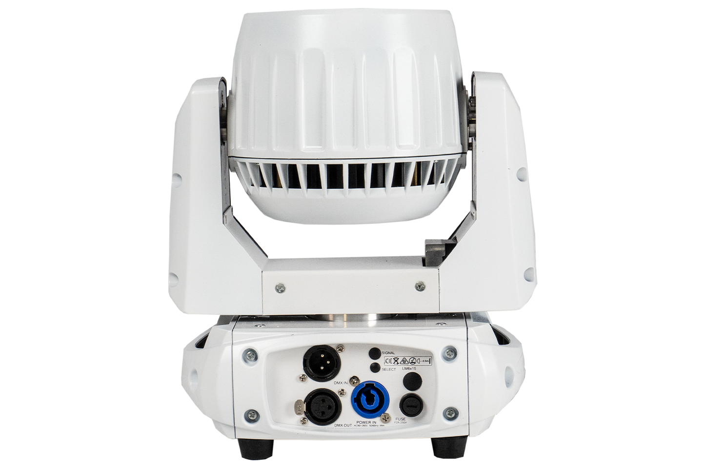 Event Lighting Lite LM6X15W - 6x 15W LED RGBW Zoom Wash Moving Head (White)