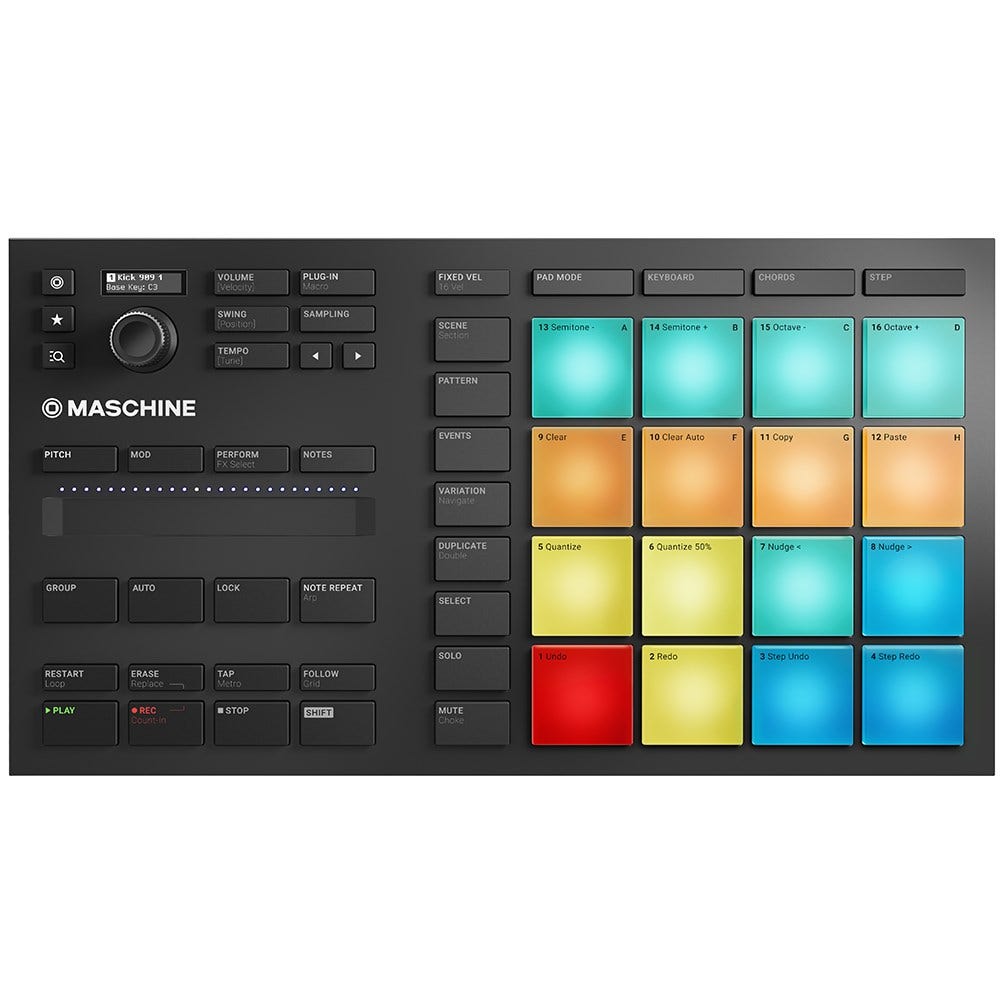 Native Instruments Maschine Mikro MK3 Compact Groove Production Studio