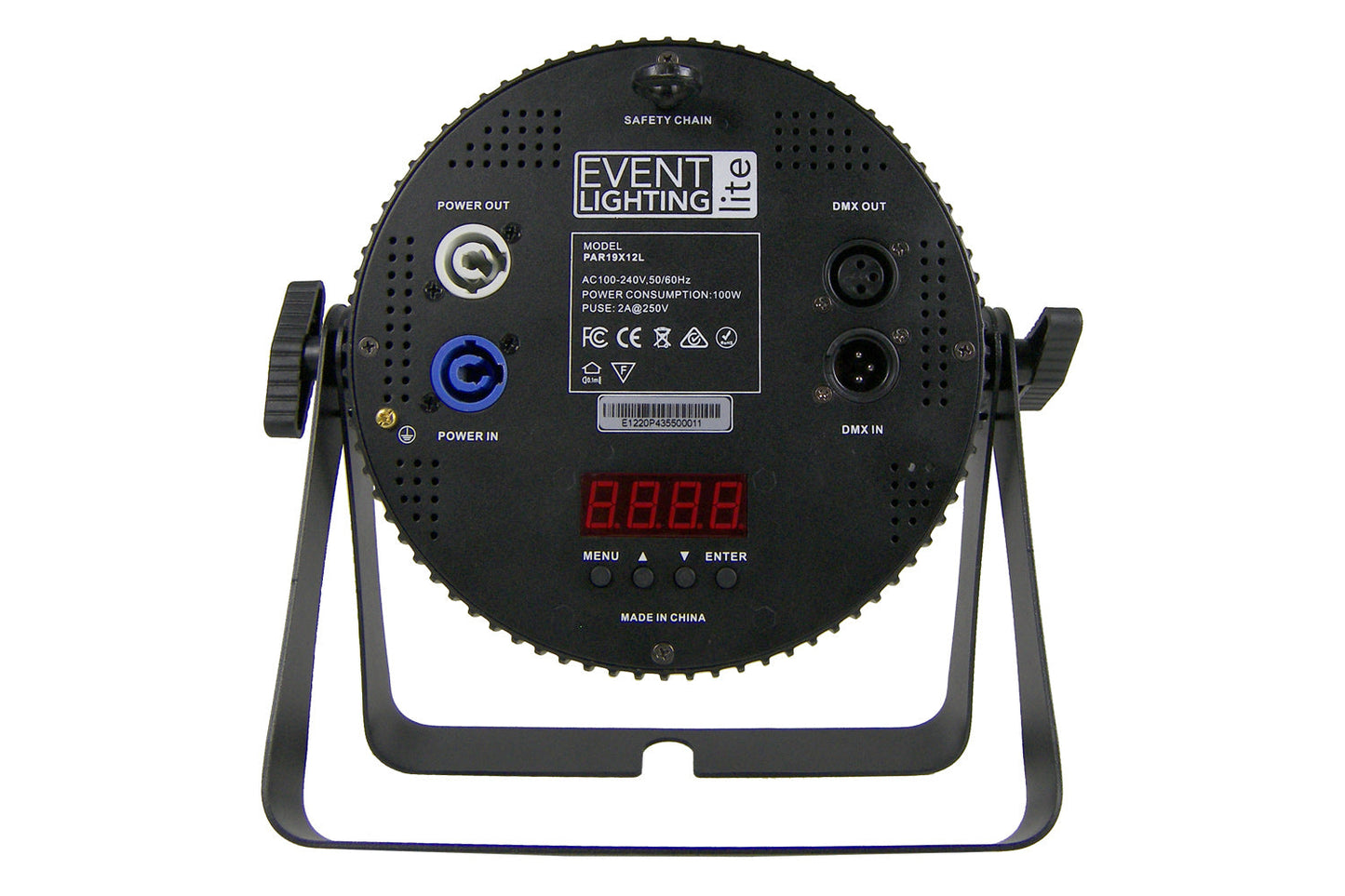 Event Lighting Lite PAR19X12L - Par 19 x 12W RGBWAU