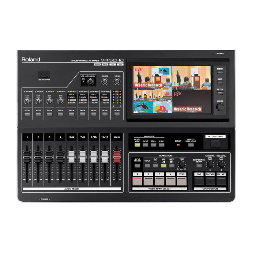 Hire - Roland VR50 Vision Switcher – Pro Sound and Lighting