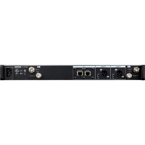 Shure ULXD4D Wireless Digital Receiver Dual Channel H51