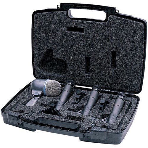 Shure DMK57-52 Drum Microphone Kit 3x SM57; 1x BETA52A 3x A56D Mounts + Case