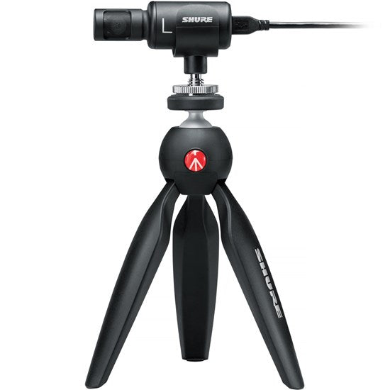 Shure Motiv MV88+ Video Kit w/ Premium Digital Stereo Condenser Microphone