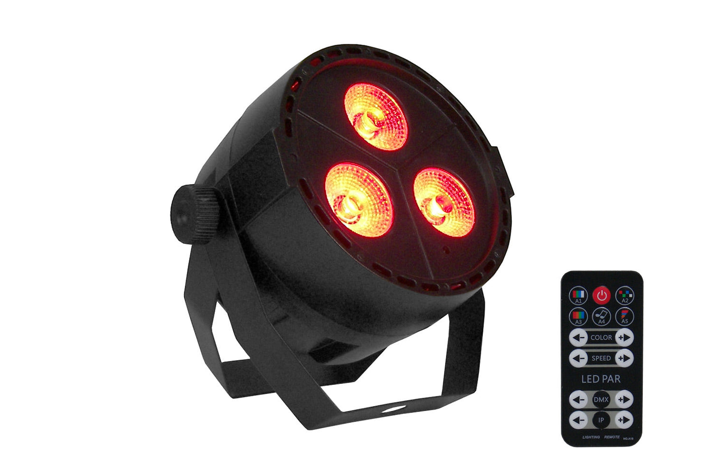 Event Lighting VIVIDPAR3X4Q - 3x 4W RGBW Mini Par