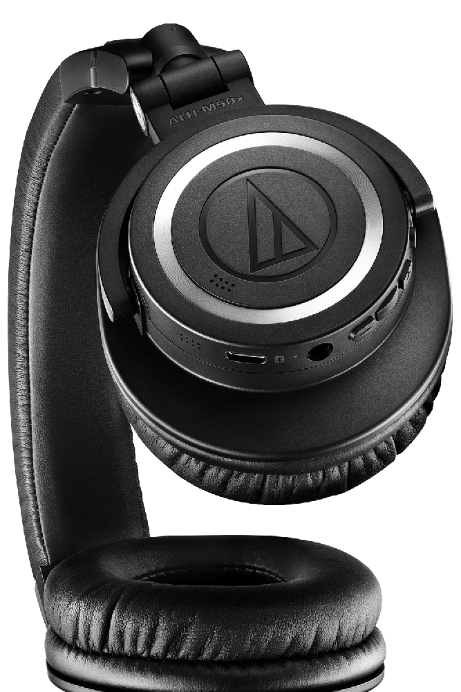 Audio Technica ATH M50xBT2 Wireless Over-Ear Headphones w/ Bluetooth (Black)