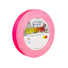 Gaffer Fluroescent Tape by Styus 511 NEON PINK