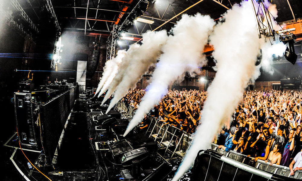 Hire - CO2 RGB Jet Machine DMX with 12 x 3W RGB