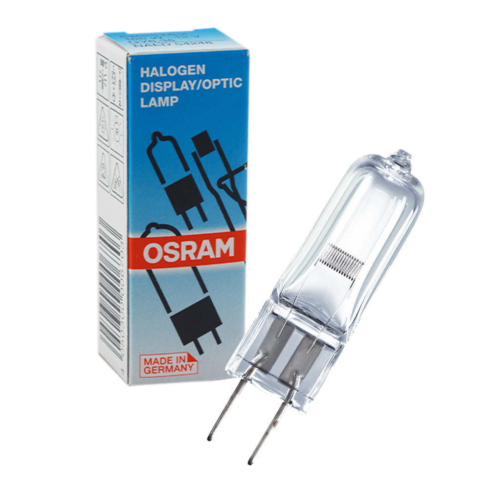 OSRAM 100W Halogen Projection Lamp 64625 HLX 12V 3450K GY6.35