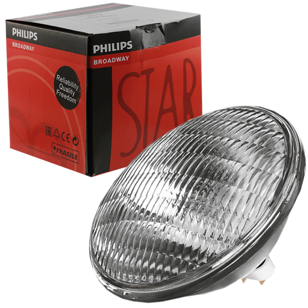 Phillips Broadway PAR64 CP62 1000W 240V 3200K MFL GX16D