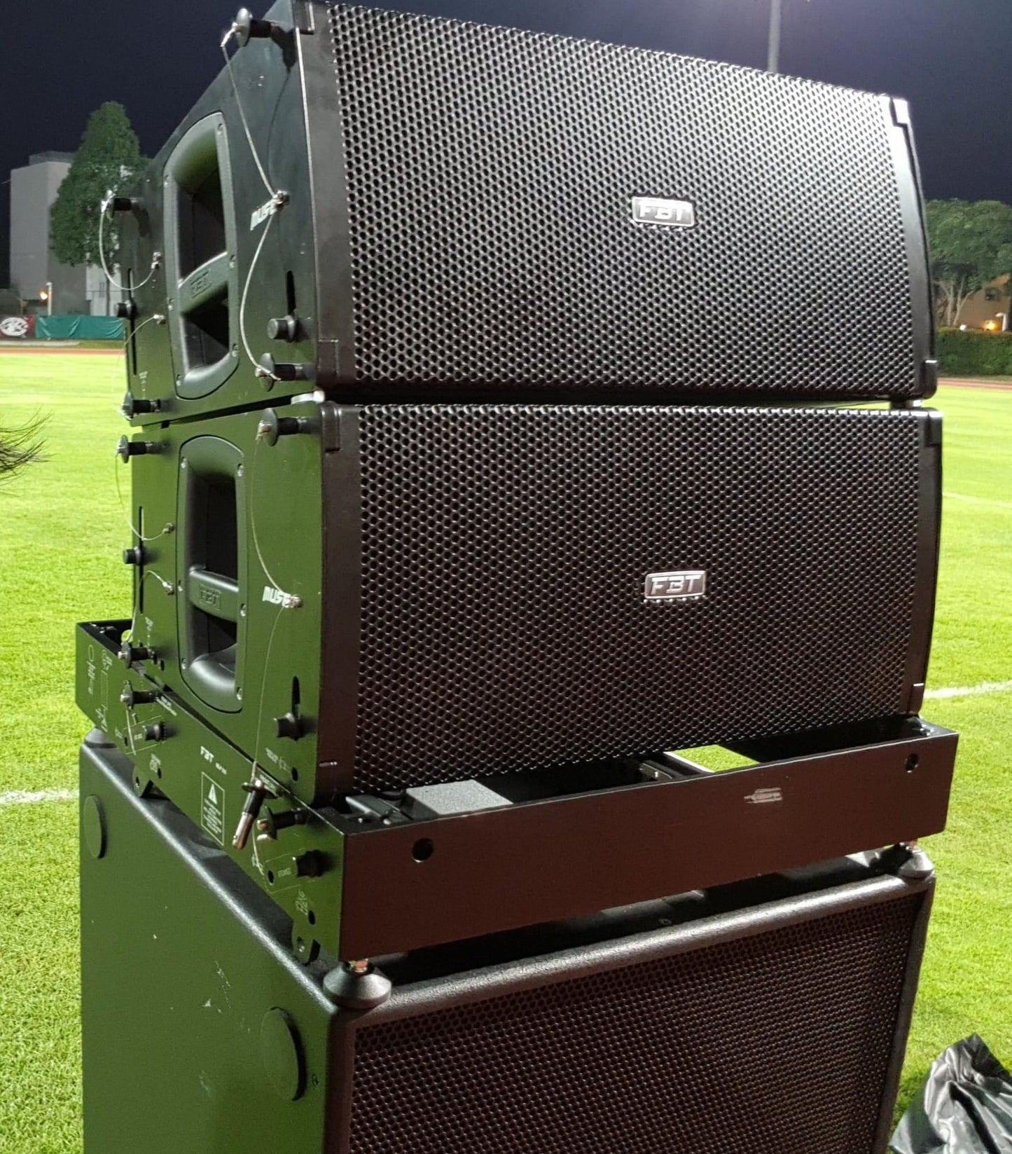 Hire - FBT Ground Stacked Powered Speakers System
