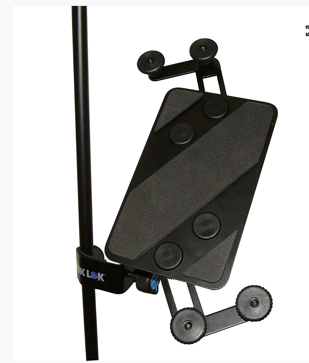 Quik Lok IPS12 Ipad Holder onto Mic Stand
