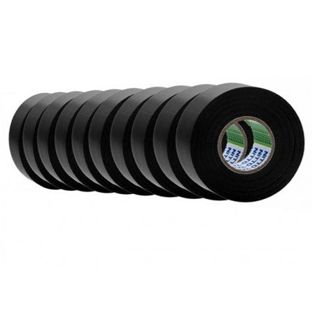 Nitto PVCTAPE203ENITTO_BLACK 10PACK 203E PVC Electrical Tape 10 Pack