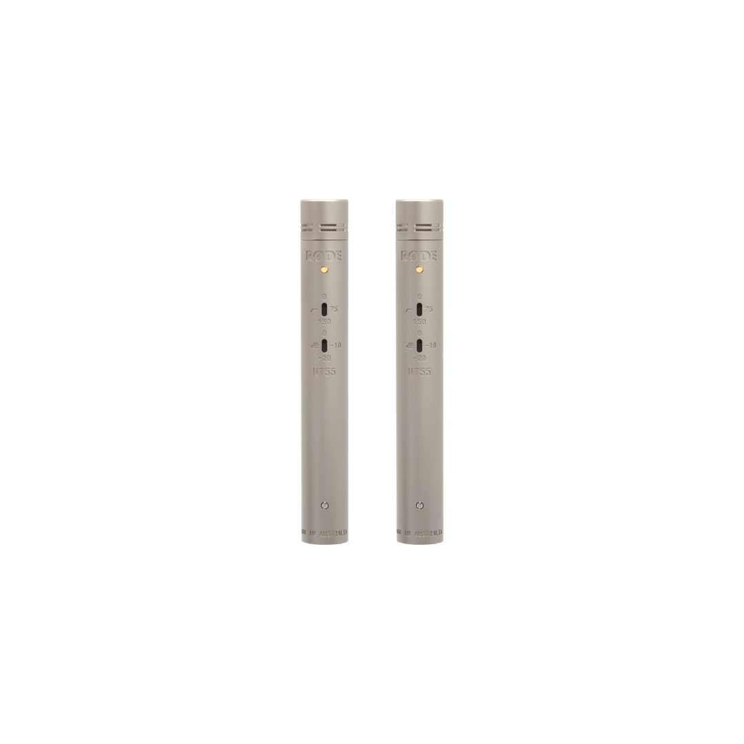 Rode NT55 Multi-Pattern 1/2" Condenser Mics (Matched Pair)
