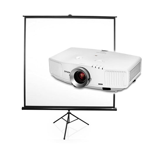 Hire - Projector 5000 LUM with 120 "Tripod Screen