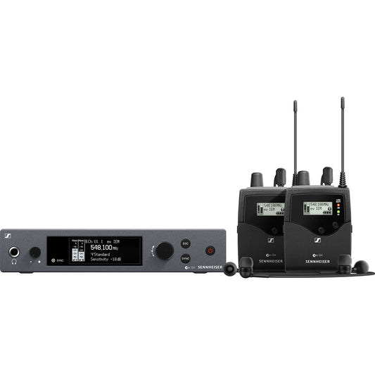 Sennheiser EW IEM G4-Twin-GB Dual Wireless In-Ear Monitor System