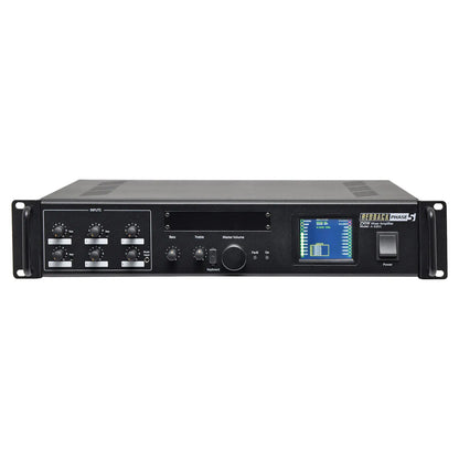 REDBACK Phase5 Public Address (PA) Mixer Amplifier 250W 6 Input  A4285C