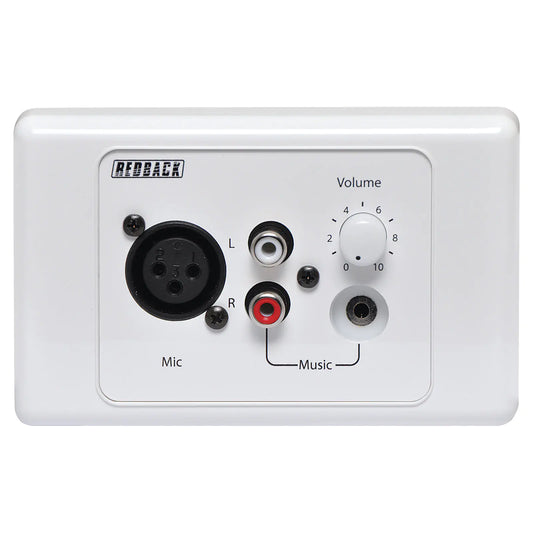 Redback Microphone/Line Pre Amplifier Wallplate A4931