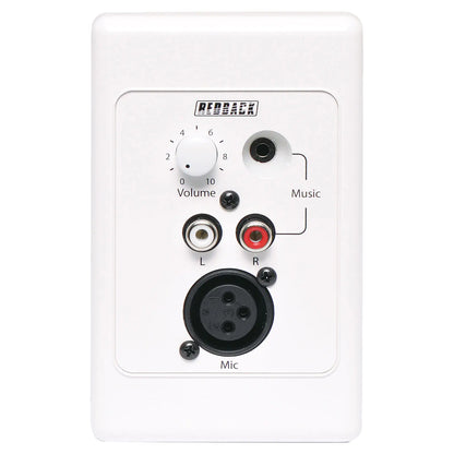 Redback Microphone/Line Pre Amplifier Wallplate A4931