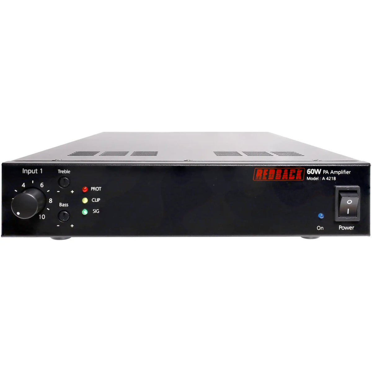REDBACK 60W Public Address (PA) Zone Amplifier  A4218