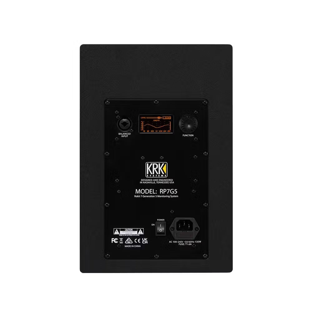 KRK ROKIT RP7G5 7" Studio Monitors (Black Pair)