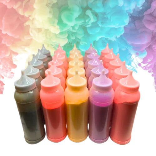 Holi Colour Powder Special Squeeze Bottles  (500mls)