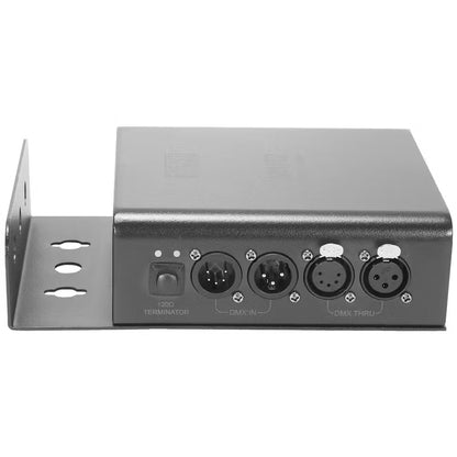 Event Lighting SPLIT2 2-Way Splitter w/ 3/5-Pin XLR In/ Thru & 2 x 3/5-Pin Outputs