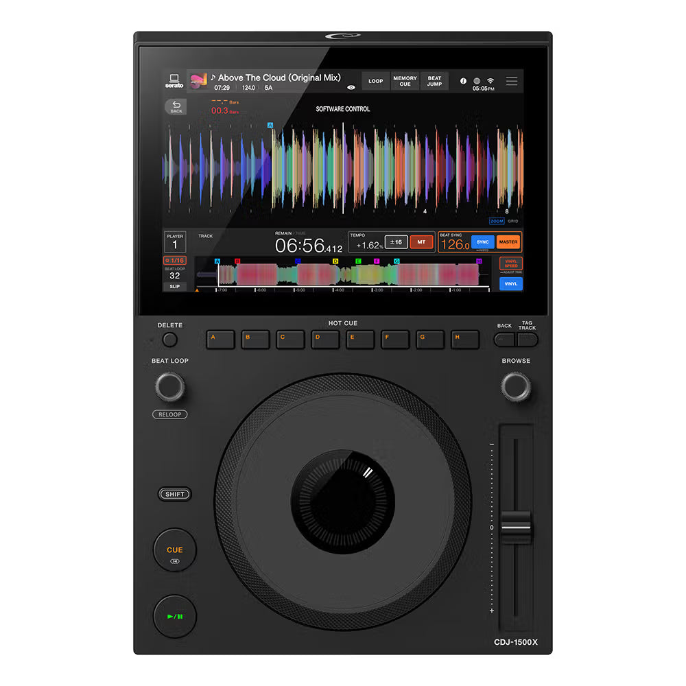 AlphaTheta CDJ-1500X Professional DJ Media Player 10.1" Touchscreen & Wi-Fi