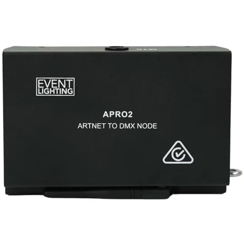 Event Lighting APRO2 ANP2 PROWifi Node 2 1 x RJ45 w/ POE 1000Mbps Port Speed & WiFi