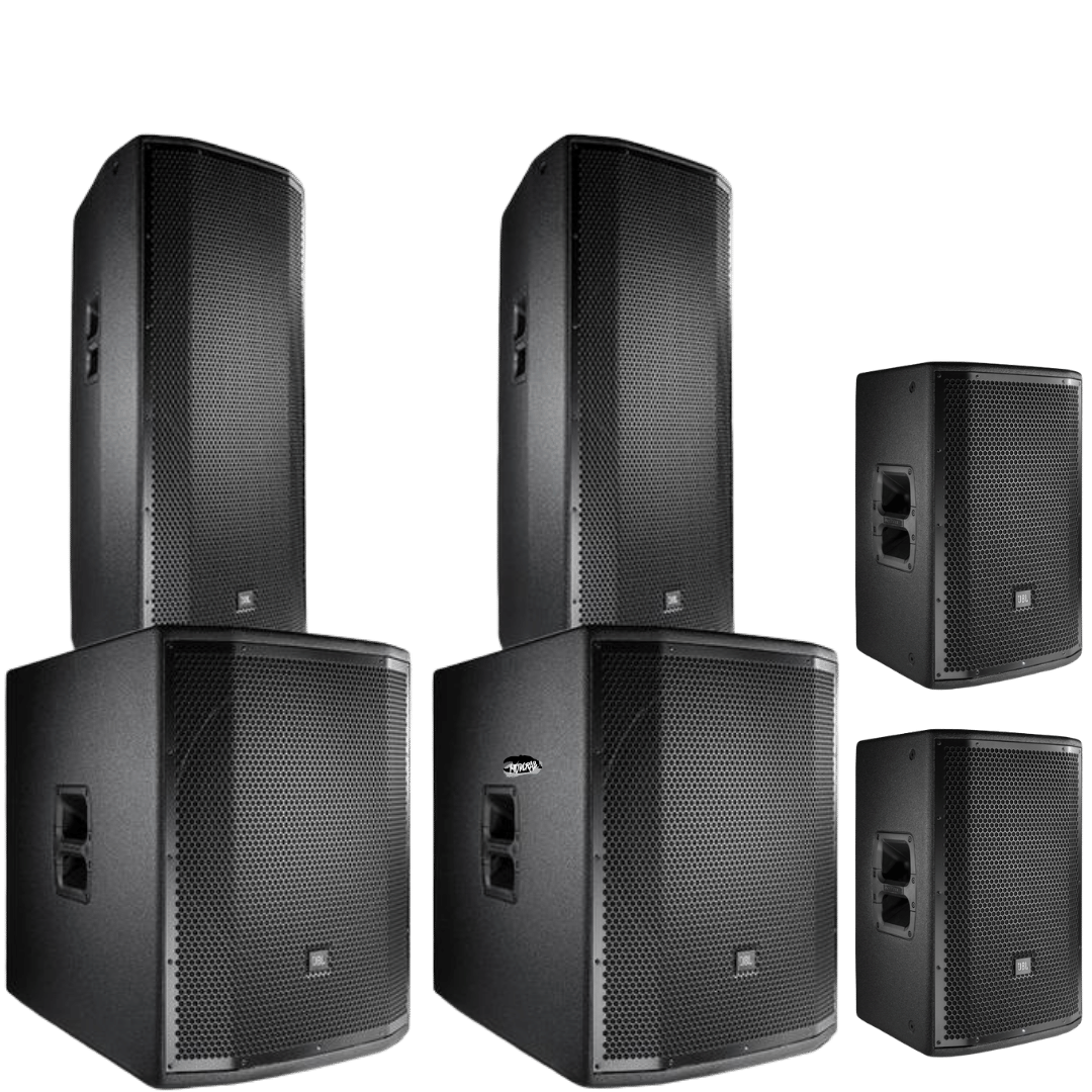 Hire - JBL PRX 15" Powered Speaker & Subwoofer Package
