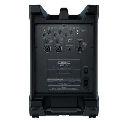 QSC CB10 Compact Battery-Powered Loudspeaker w/ Bluetooth