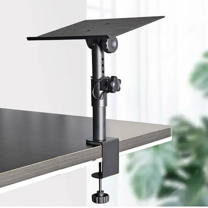 DL Enlarged Metal Desk Clamp-on Studio Monitor Stand(Single)