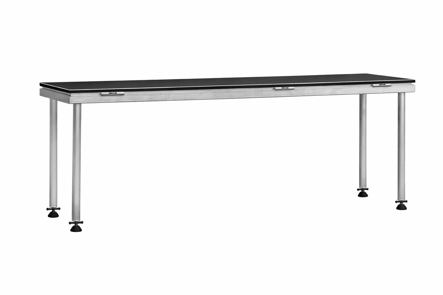 DJ TABLE - 2440mm x 610mm Stage Top with rail lock system with 4 Legs