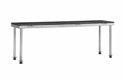 DJ TABLE - 2440mm x 610mm Stage Top with rail lock system with 4 Legs