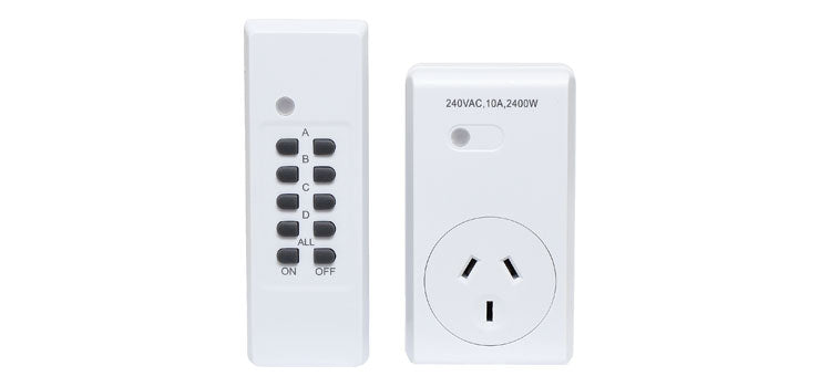 Powertran Remote Control Mains Operated 240V Switch – Pro Sound and ...