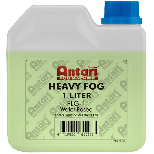 Antari Heavy Duty Smoke / Fog Fluid 1 Litre (Green Fluid)