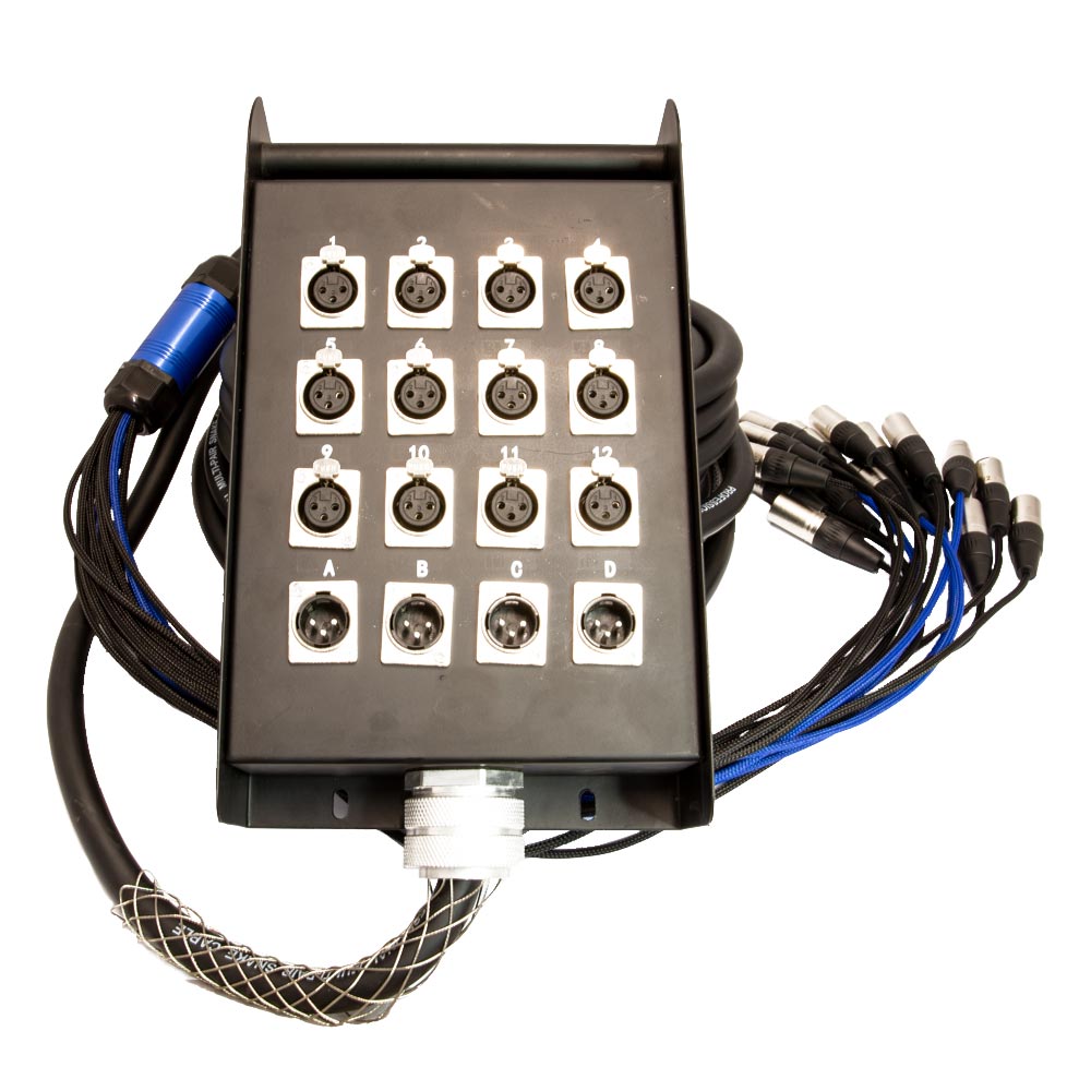 AVE Multicore-1630 Stage Box and Snake 30m – Pro Sound and Lighting