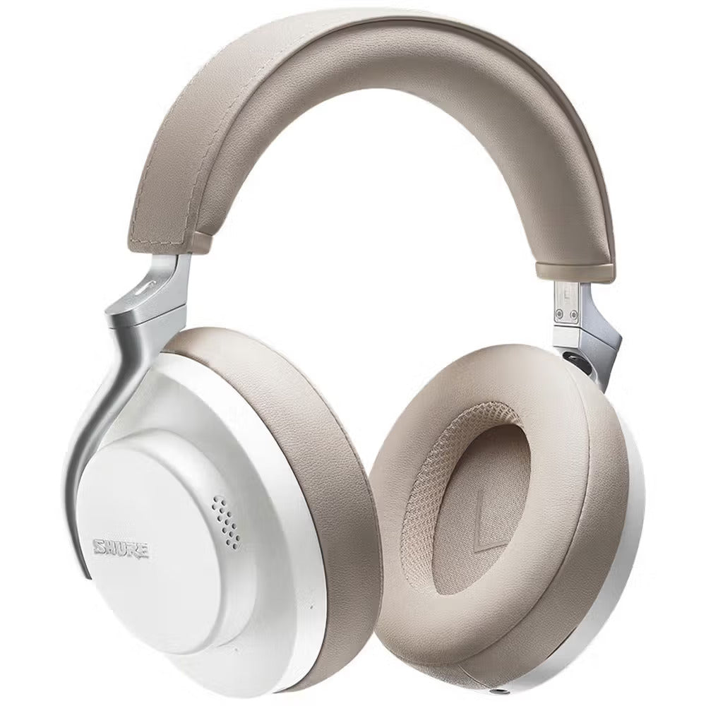 Shure Aonic 50 Wireless Noise Cancelling Headphones White/Tan