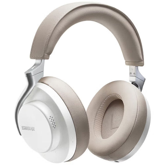 Shure Aonic 50 Wireless Noise Cancelling Headphones White/Tan