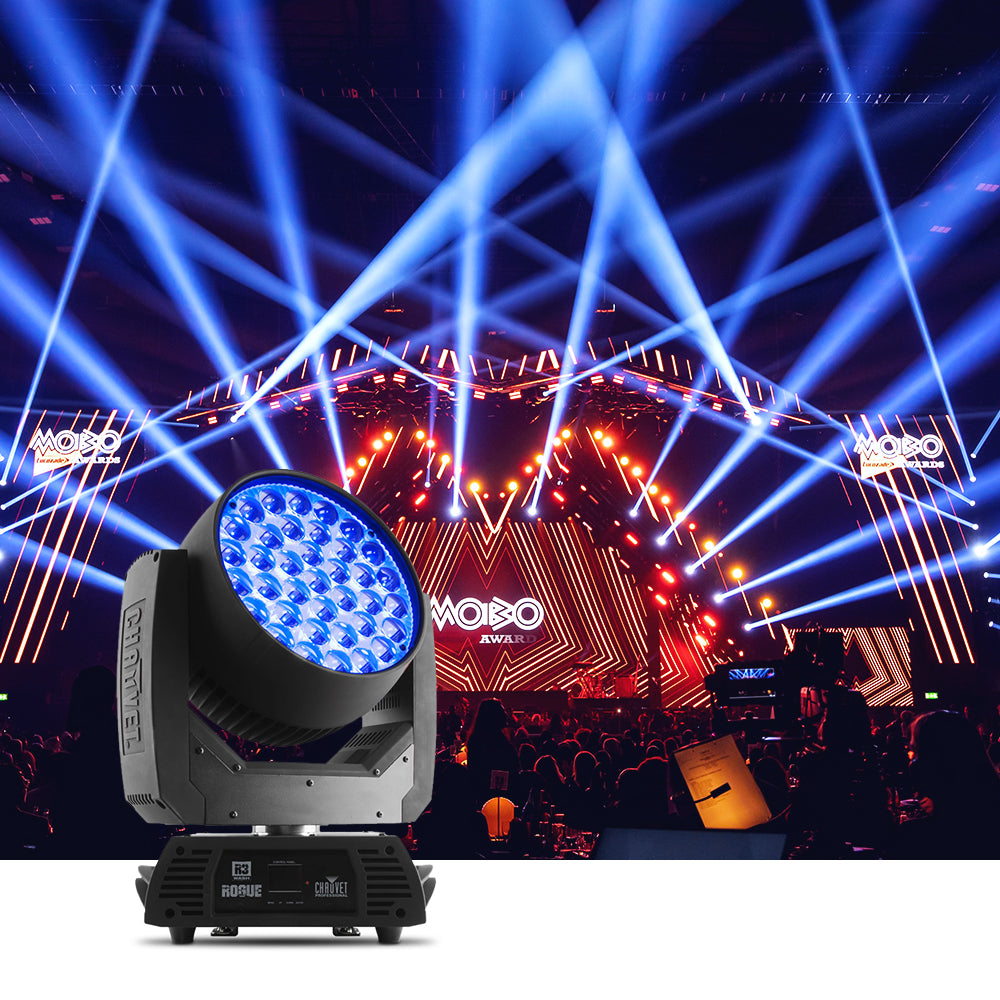 Rogue R3 Chauvet Rogue R3 Wash Moving LED Head – Pro Sound and Lighting
