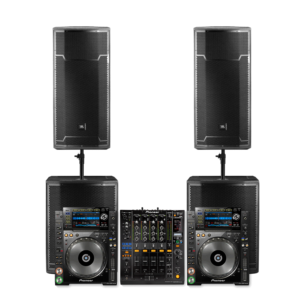 DJ Equipment Pro Sound and Lighting