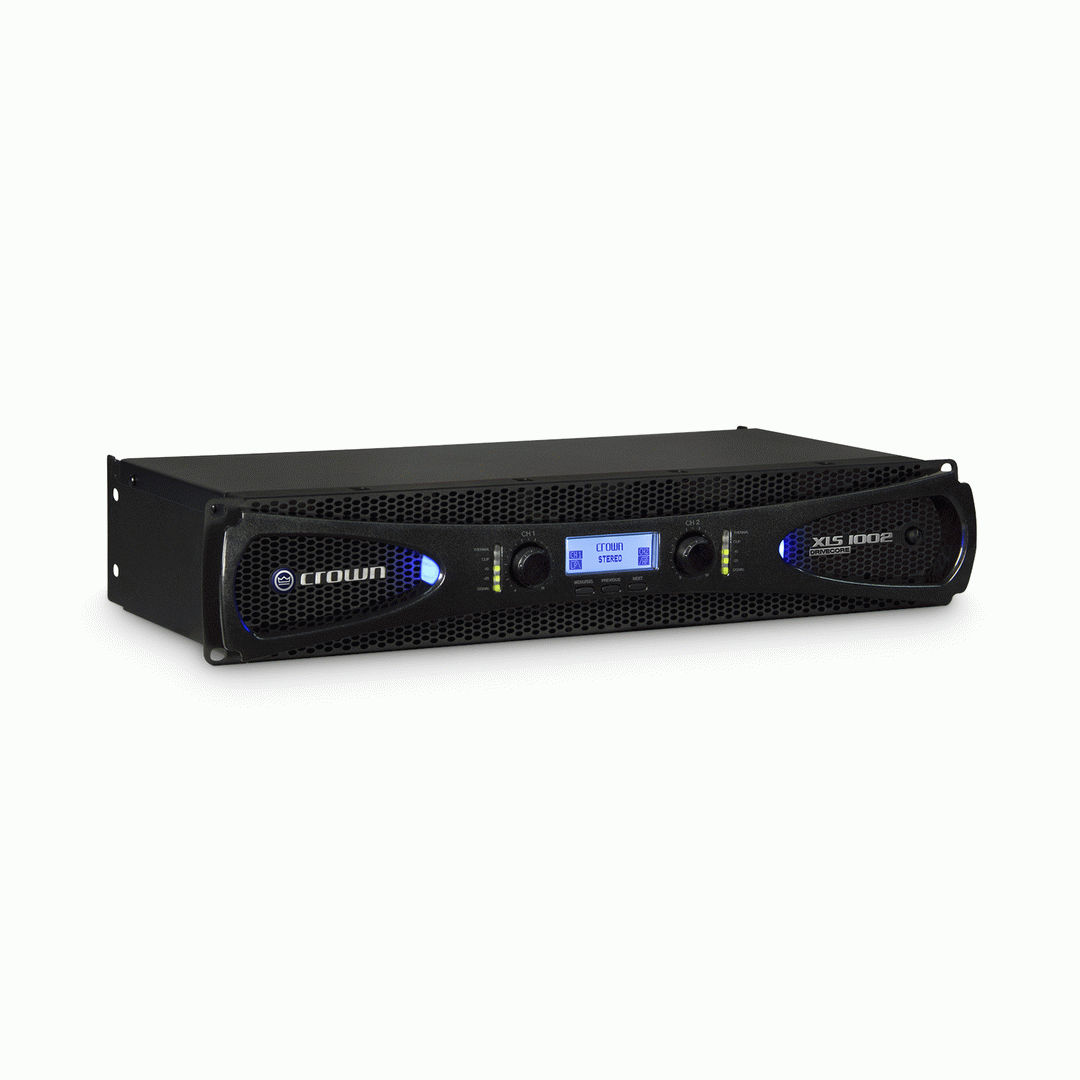 CROWN XLS1002 2CH 350W@4OHM PWR AMP W/DSP CONTROL
