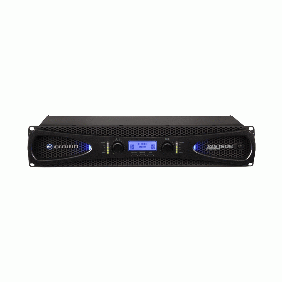 CROWN XLS1502 2CH 525W@4OHM PWR AMP W/DSP CONTROL