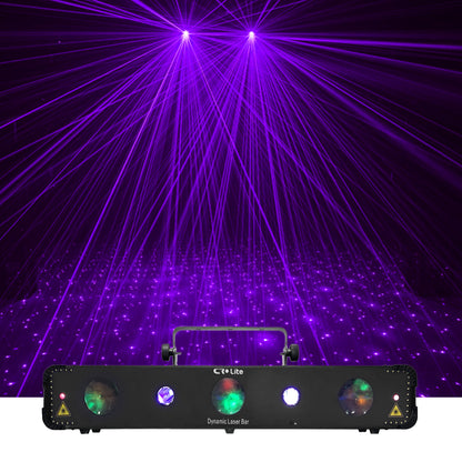 Hire - CR Lite Dynamic Laser Bar 4-in-1 Effect Light (LED, Matrix, UV & Laser)