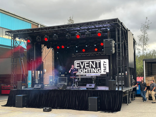 Hire - Trailer Stage is a fully functional stage the size of a standard trailer.