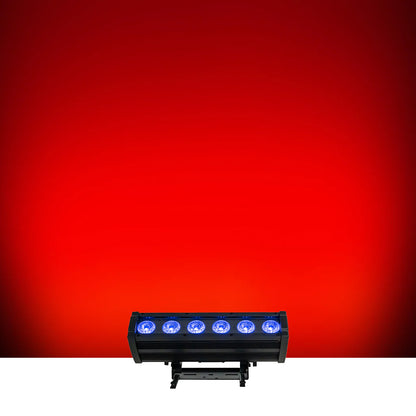 Event Lighting BAR6X12OB - Outdoor 6x 12W RGBWAU Pixel Control Bar